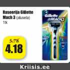 Allahindlus - Raseerija Gillette Mach3