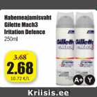 Allahindlus - Habemeajamisvaht Gilette Mach3 Iritation Defence 250 ml