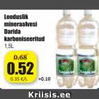 Allahindlus - Looduslik mineraalvesi Darida karboniseeritud 1,5 l