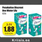 Allahindlus - Pesukaitse Discreet Deo Water Lily 60 tk