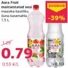 Allahindlus - Aura Fruit
maitsestatud vesi