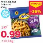 Allahindlus - Aviko Zig Zag
friikartul
450 g