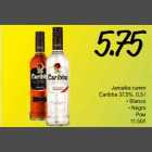 Allahindlus - Jamaika rumm Caribba 37,5%, 0,5l *Blanco *Negro