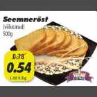 Allahindlus - Seemneröst (viilutatud),500g