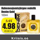 Allahindlus - Habemeajamisjärgne vedelik
Denim Gold
100ml