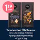 Tume šokolaad Elite Reserve;

100 g