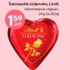 Šokolaadist südameke, Lindt;

24 g