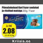 Allahindlus - Piimaokolaad Karl Fazer soolatud ja röstitud maisiga 200 g/Fazer