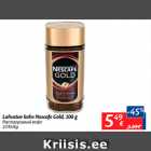 Allahindlus - Lahustuv kohv Nescafe Gold, 200 g