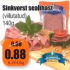 Sinkvorst sealihast