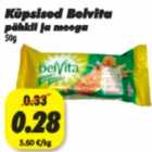 Küpsised Belvita pähkli ja meega 