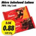 Allahindlus - Mõru šokolaad Laima 70% 100g/2sorti