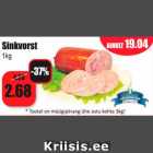 Allahindlus - Sinkvorst
1kg