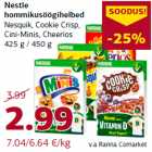 Allahindlus - Nestle
hommikusöögihelbed