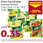 Allahindlus - Knorr Cup kiirsupp