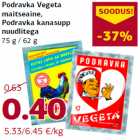 Allahindlus - Podravka Vegeta
maitseaine,
Podravka kanasupp
nuudlitega