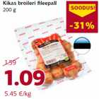 Allahindlus - Kikas broileri fileepall
200 g