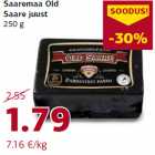 Saaremaa Old
Saare juust
250 g