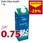 Allahindlus - Valio Alma keefir
1 kg