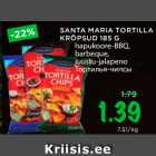 Allahindlus - SANTA MARIA TORTILLA KRÕPDUD 185 G