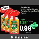 Allahindlus - PANZANI MINI PASTA 500 G