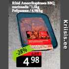 Ribid Ameerikapärases BBQ
marinaadis ~1.3kg
