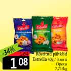 Röstitud pähklid
Estrella 