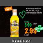 Allahindlus - FILIPPO BERIO
OLIIVIÕLI 0,5 L