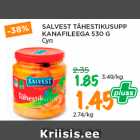 Allahindlus - SALVEST TÄHESTIKUSUPP
KANAFILEEGA 530 G