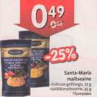 Allahindlus - 5anta-Maria maitseaine .tsitruse-grillisegu, 35 g
.šašlõkimaitseaine, 45 g