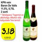 Allahindlus - KPN vein Baron De Valls