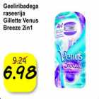 Allahindlus - Geeliribadega raseerija Gillette Venus Breeze 2in1