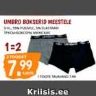 Allahindlus - Umbro bokserid meestele