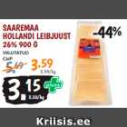 SAAREMAA HOLLANDI LEIBJUUST 26% 900 G