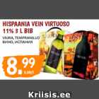 HISPAANIA VEIN VIRTUOSO 11% 3 L BIB