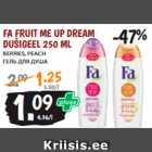 Allahindlus - FA FRUIT ME UP DREAM DUŠIGEEL 250 ML