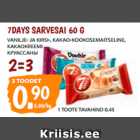 Allahindlus - 7DAYS SARVESAI 60 G