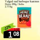 Allahindlus - Valged oad barbeque kastmes
Heinz 390g