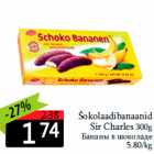 Šokolaadibanaanid
Sir Charles 300g
