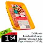 Delikatess
kanahakklihasegu
Tallegg 
