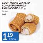 COOP KOKAD VANAEMA KOHUPIIMA-MURELLI PANNKOOGID 200 G