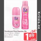 Deodorant Pink Passion, Fa