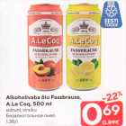 Alkohoolivaba õlu fassbrause, A.Le Coq, 500 ml