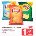 Kartulikrõpsud Lay´s, 215 g