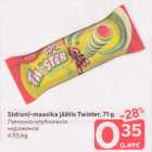 Allahindlus - Sidruni-maasika jäätis Twister, 71 g