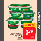 Jogurt Activia,
4 x 120 g