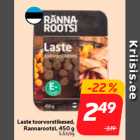 Laste toorvorstikesed,
Rannarootsi, 450 g