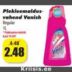 Allahindlus - Plekieemaldus-
vahend Vanish
Regular
1L