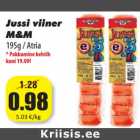 Allahindlus - Jussi viiner
M&M
195g / Atria