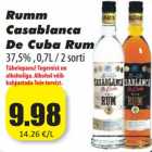 Allahindlus - Rumm
Casablanca
De Cuba Rum
